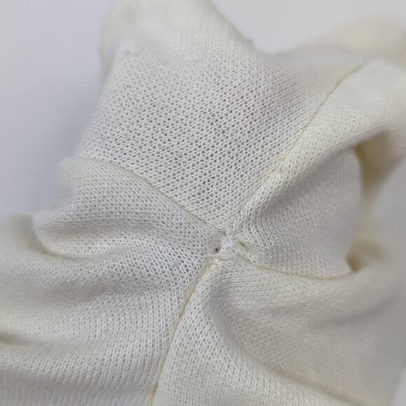 Vintage Basic Editions Sweatshirt Girls Size 5T Cream Kitty Cat Turtleneck - Picture 6 of 6